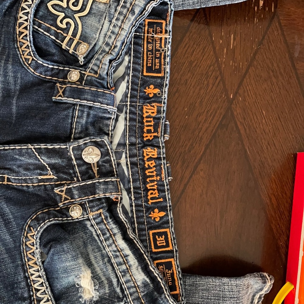 Men’s/Boys RR slim boot jean. Size 30